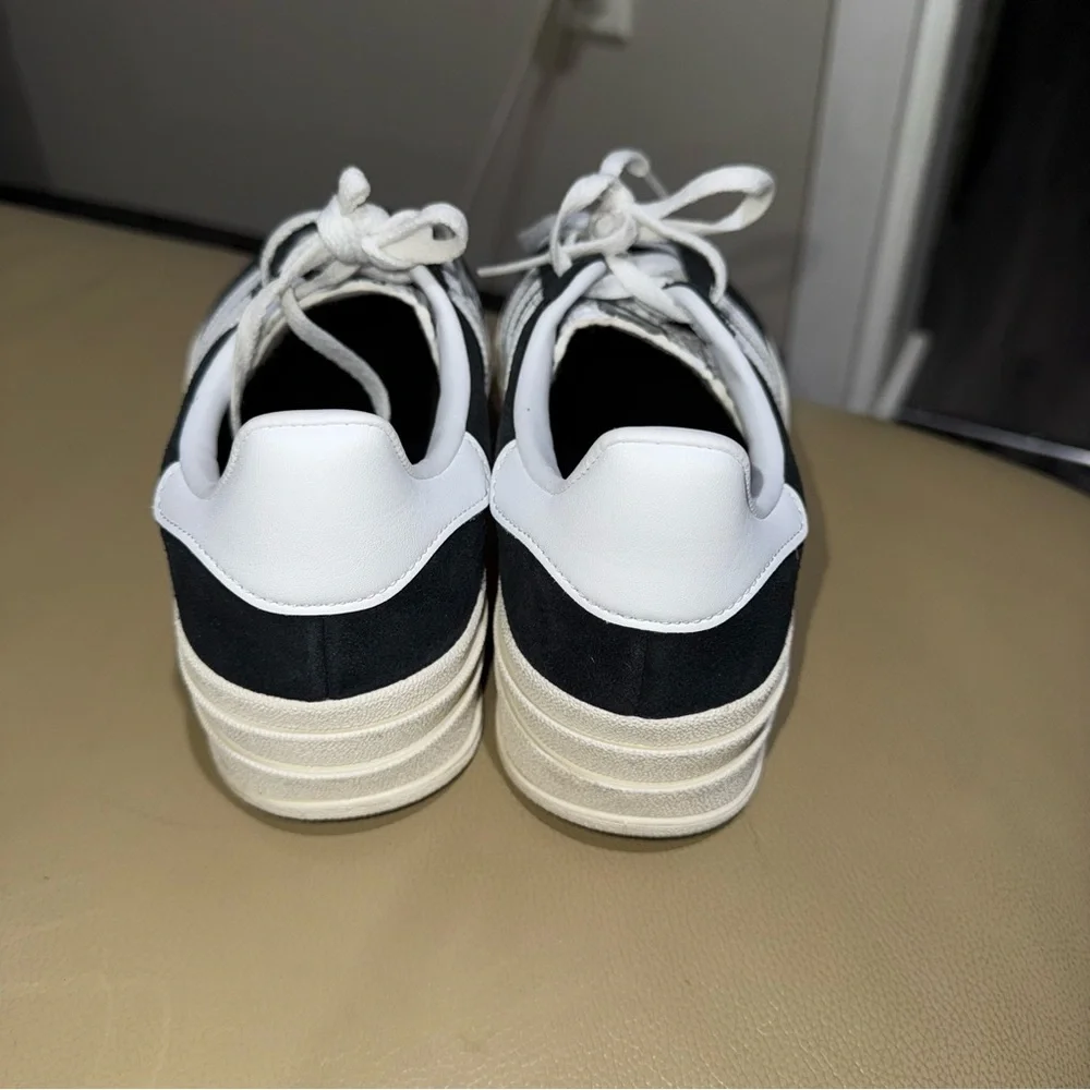 Adidas Gazelle Platform Women’s Sneakers – Black/White - Picture 5 of 6